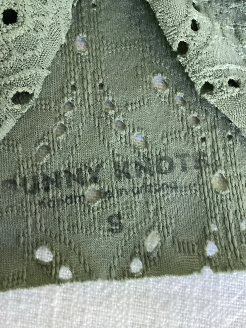 Bunny Knots Headwraps Set of Two Pink XS Green Eyelet Small - Picture 8 of 10